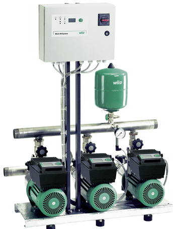 Установка повышения давления Wilo COR-4 MHIE 205/VR
